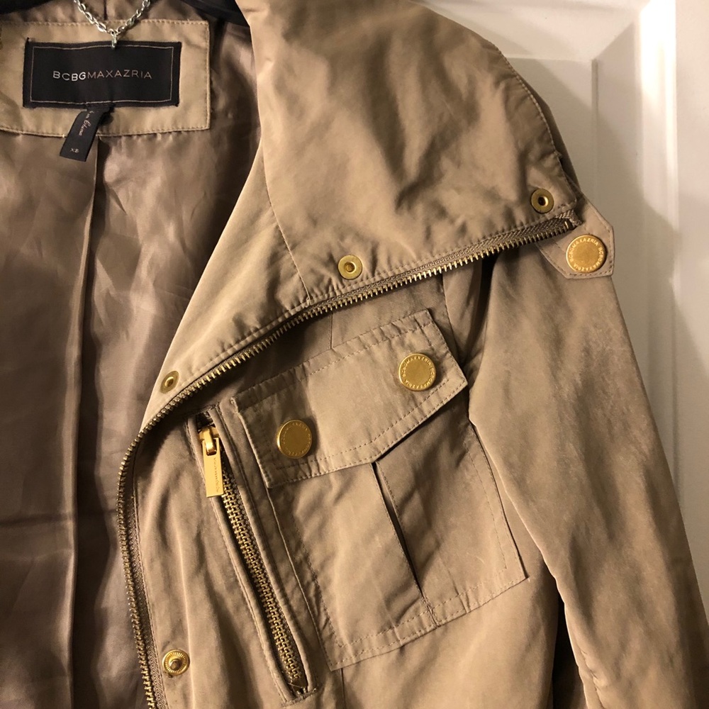 BCBG military style trench - Picture 6 of 7